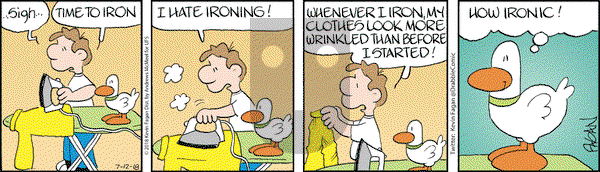 Drabble on Thursday July 12, 2018 Comic Strip