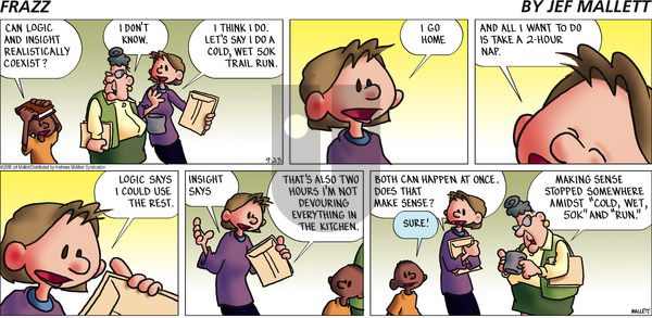 Frazz on Sunday September 23, 2018 Comic Strip