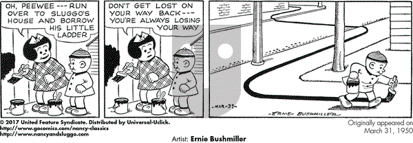 Nancy Classics on Friday March 31, 2017 Comic Strip