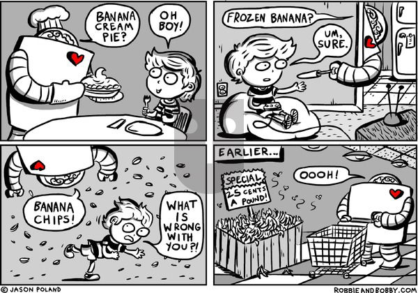 Robbie and Bobby on Tuesday June 10, 2025 Comic Strip