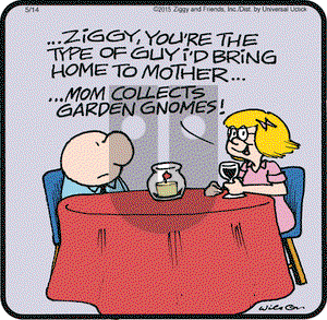 Ziggy on Thursday May 14, 2015 Comic Strip