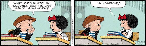 Nancy on Tuesday January 10, 2017 Comic Strip