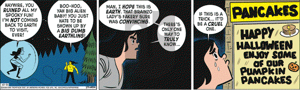 Rip Haywire on Saturday October 31, 2020 Comic Strip