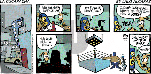 La Cucaracha on Sunday July 24, 2005 Comic Strip