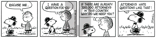 Peanuts on Thursday June 5, 1986 Comic Strip