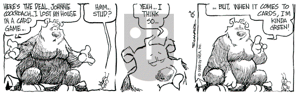 The Grizzwells on Wednesday March 25, 1998 Comic Strip