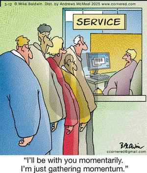 Cornered on Monday May 12, 2025 Comic Strip
