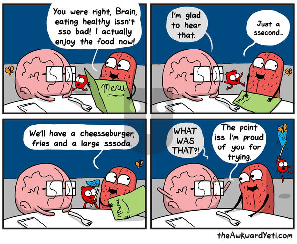 The Awkward Yeti on Monday August 12, 2019 Comic Strip