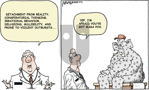 Robert Ariail - Tuesday August 2, 2022 Comic Strip