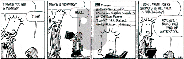 Frazz on Wednesday January 29, 2003 Comic Strip
