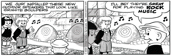 Nancy on Saturday August 21, 2004 Comic Strip