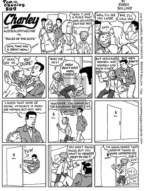 Tom the Dancing Bug on Saturday March 19, 2005 Comic Strip