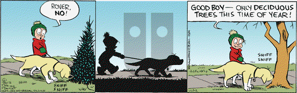 Red and Rover on Wednesday December 12, 2012 Comic Strip