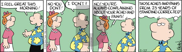 Drabble on Wednesday February 25, 2009 Comic Strip