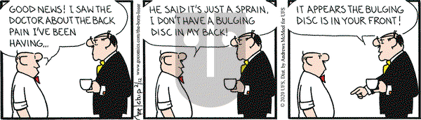 The Born Loser on Wednesday February 12, 2020 Comic Strip