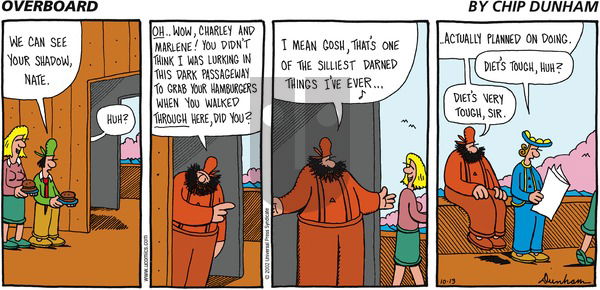 Overboard on Sunday October 13, 2002 Comic Strip