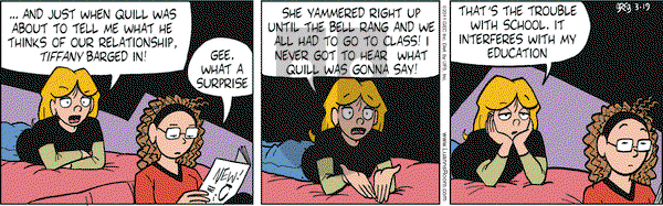 Luann on Saturday March 19, 2011 Comic Strip