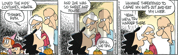 Baby Blues on Wednesday October 31, 2012 Comic Strip