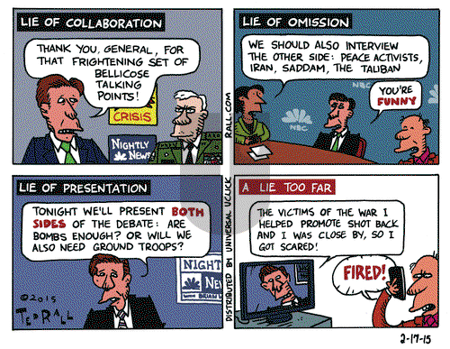 Ted Rall on Tuesday February 17, 2015 Comic Strip