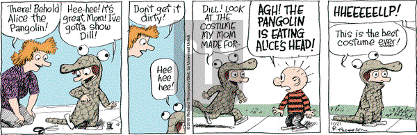 Cul de Sac on Wednesday October 21, 2015 Comic Strip