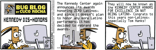 La Cucaracha on Wednesday September 24, 2014 Comic Strip