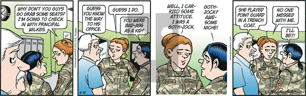 Doonesbury on Thursday August 15, 2013 Comic Strip