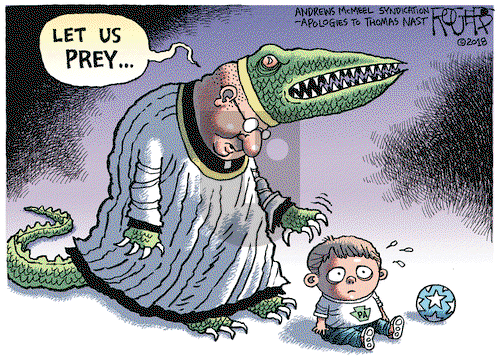 Rob Rogers on Friday August 17, 2018 Comic Strip