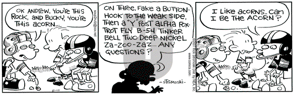 Soup to Nutz - Old on Wednesday October 10, 2007 Comic Strip