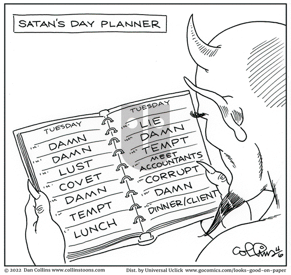 Looks Good on Paper - Saturday April 6, 2024 Comic Strip