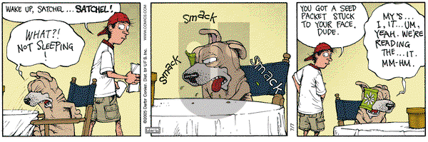 Get Fuzzy on Thursday July 7, 2005 Comic Strip
