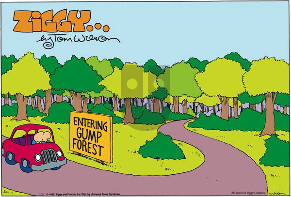 Ziggy on Sunday July 30, 2006 Comic Strip
