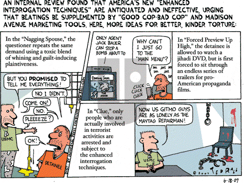 Ted Rall on Monday June 18, 2007 Comic Strip