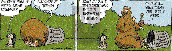 The Grizzwells on Wednesday August 12, 2015 Comic Strip