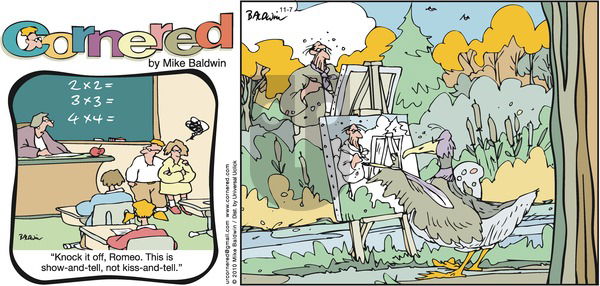 Cornered on Sunday November 7, 2010 Comic Strip