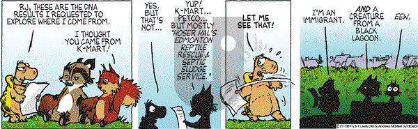 Over the Hedge on Wednesday July 18, 2018 Comic Strip