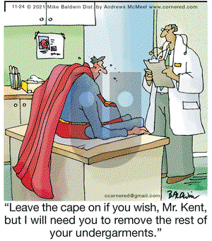 Cornered - Wednesday November 24, 2021 Comic Strip