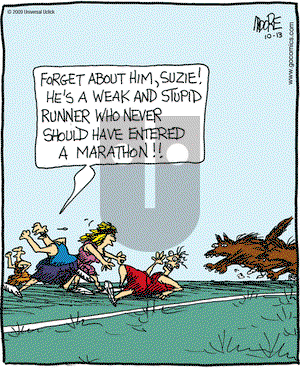 In the Bleachers on Tuesday October 13, 2009 Comic Strip
