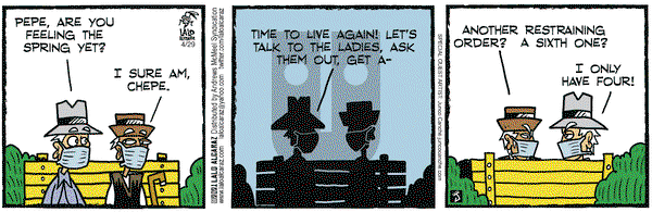La Cucaracha on Thursday April 29, 2021 Comic Strip