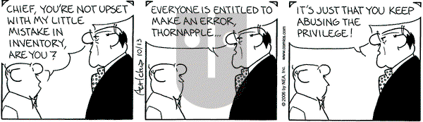 The Born Loser on Friday October 13, 2006 Comic Strip