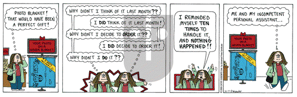 Cathy Classics - Thursday December 17, 2009 Comic Strip