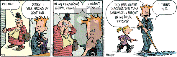 Frazz on Monday April 4, 2011 Comic Strip