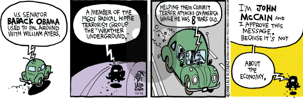 La Cucaracha on Saturday October 18, 2008 Comic Strip