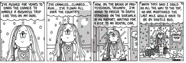 Cathy Classics on Thursday January 29, 1987 Comic Strip
