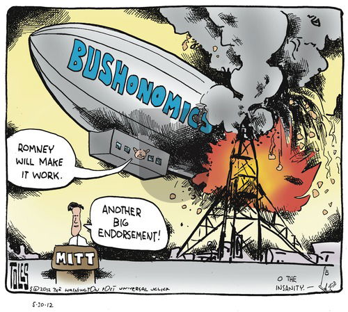Tom Toles on Sunday May 20, 2012 Comic Strip