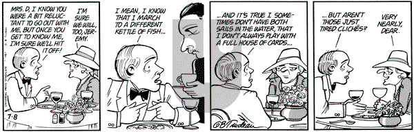 Doonesbury on Wednesday July 8, 1992 Comic Strip