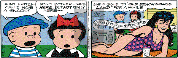 Nancy on Tuesday July 24, 2012 Comic Strip
