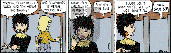 Luann on Friday September 16, 2011 Comic Strip