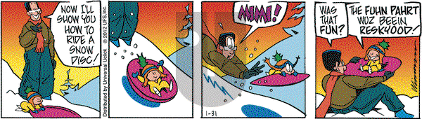 Rose is Rose - Tuesday January 31, 2012 Comic Strip
