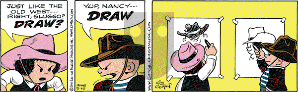 Nancy on Saturday June 5, 2010 Comic Strip