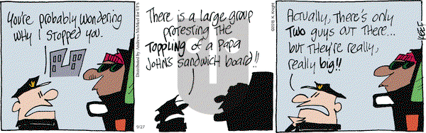 The Knight Life on Thursday September 27, 2018 Comic Strip